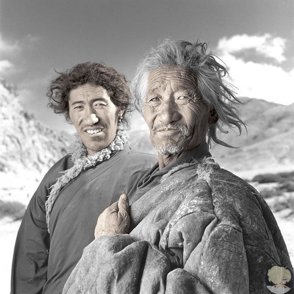 Жители Тибета в объективе Фила Борджеса 